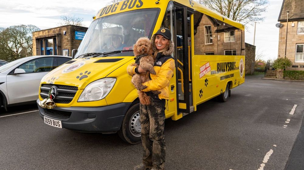 Yorkshire Live: Britain's first dog bus service sees 'pawsengers' taken on days out